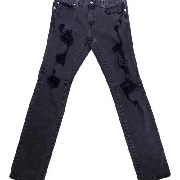 PacSun Men's Slim Straight Jeans — Navy & Black Duo - Picture 3 of 4